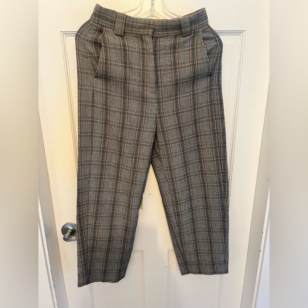 Frank And Oak Women’s Plaid Trousers